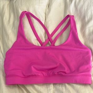 Lululemon pow pink sports bra